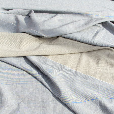 copy of kupón Žitná s indigem (1 raport), 150x222cm, len