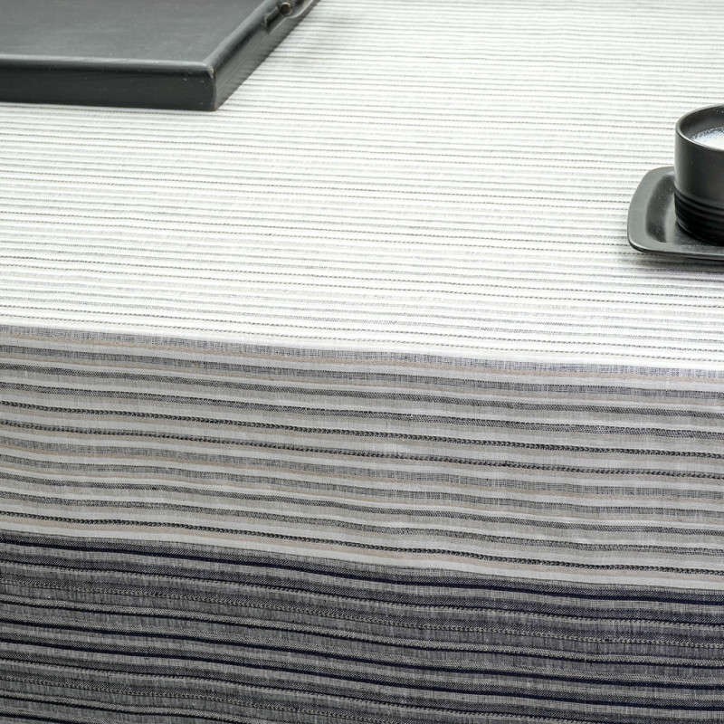 Ubrus 150x150 cm, vzor Zebra s velkou bordurou,