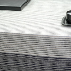Ubrus 150x150 cm, vzor Zebra s velkou bordurou,