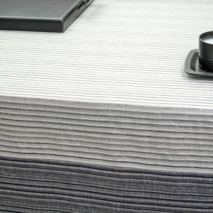 Ubrus 150x150 cm, vzor Zebra s velkou bordurou,