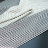 Ubrus 150x150 cm, vzor Zebra s velkou bordurou,