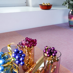 Ubrus K27 do červena, 200x144 cm