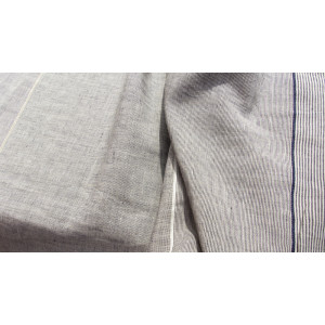 kupón Žitná s indigem (1 raport), 150x222cm, len